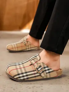 Fashion Couple Slippers, Multifunctional Single Strap Design, Comfortable Casual Shoes, Perfect for Daily Wear and Stylish Look, Rubber