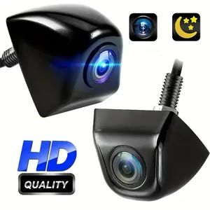 Universal Night Vision Wide-Angle Car Backup Camera, Metal Material, Clear Image, 12V, Suitable for Cars, SUVs, Trucks, and RVs, Fearless of Narrow Spaces, Enhances Reverse Safety, Rv Safety Accessory