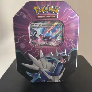 Azure Slashing Legends Tin Dialga EX (4 packs + promo card inside)