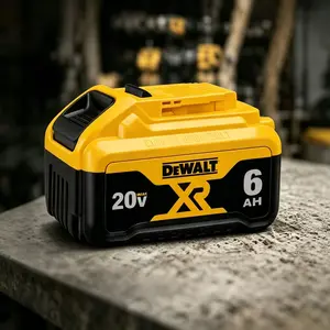 DEWALT 20V MAX XR Battery 6.0Ah – High Performance Replacement Battery for DeWalt Cordless Power Tools, Long-Lasting Power