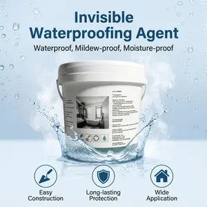 Waterproof Paint, Invisible Waterproof Sealant for Bathroom Kitchen Roof Wall Leak Repair Coating, Transparent, Easy to Apply, Stop Leaks Instantly, Long-Lasting Moisture-Proof Protection