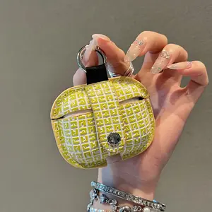 Vintage Leather Case for AirPods 4 & Pro2/pro3, Compatible with AirPods 1/2/3/4/pro/pro2/pro3, Travel & Outdoor Sports Use