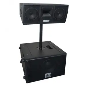 Line Array 2000W 10" base with top 2x6" Speaker System MU-P106LA