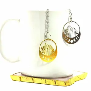 Crystals & Moon Cycle Loose Leaf Tea Infuser