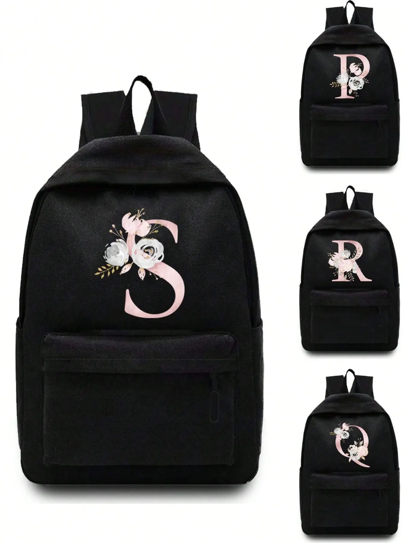 Victorias Secret Backpack School College Puffer Black Shoulderbag  organiz… pink victorias secret puffer backpack - TikTok Shop main image 4