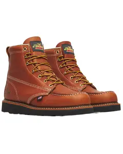 Thorogood Men's 6" American Heritage Maxwear Moc Wedge Work Boot Soft Toe - 814-4188
