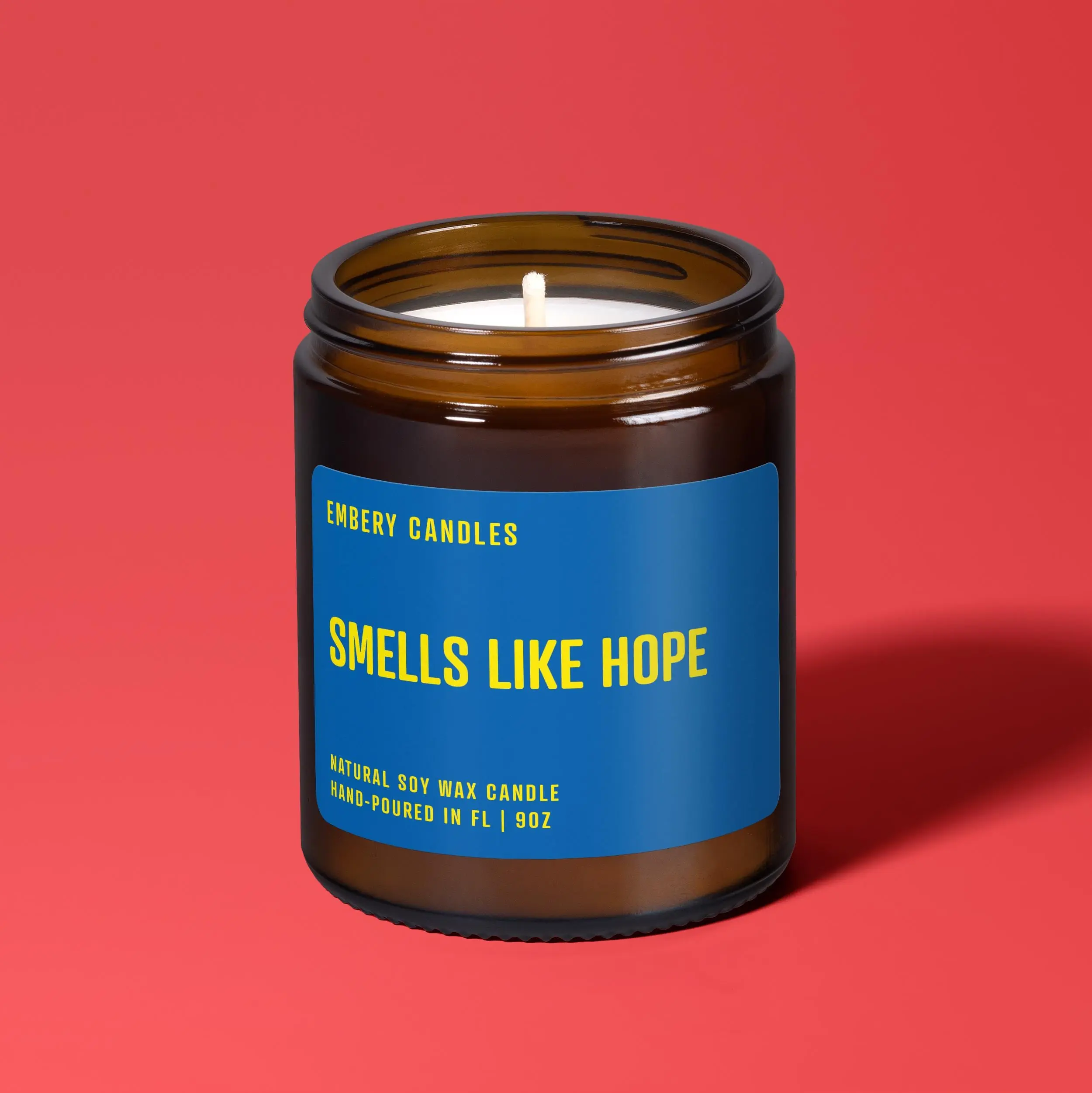 Smells Like Hope | Soy Wax Candle | Hopecore Superhero Film | Comic Book Fan | Movie Lover Candle | Funny Gifts