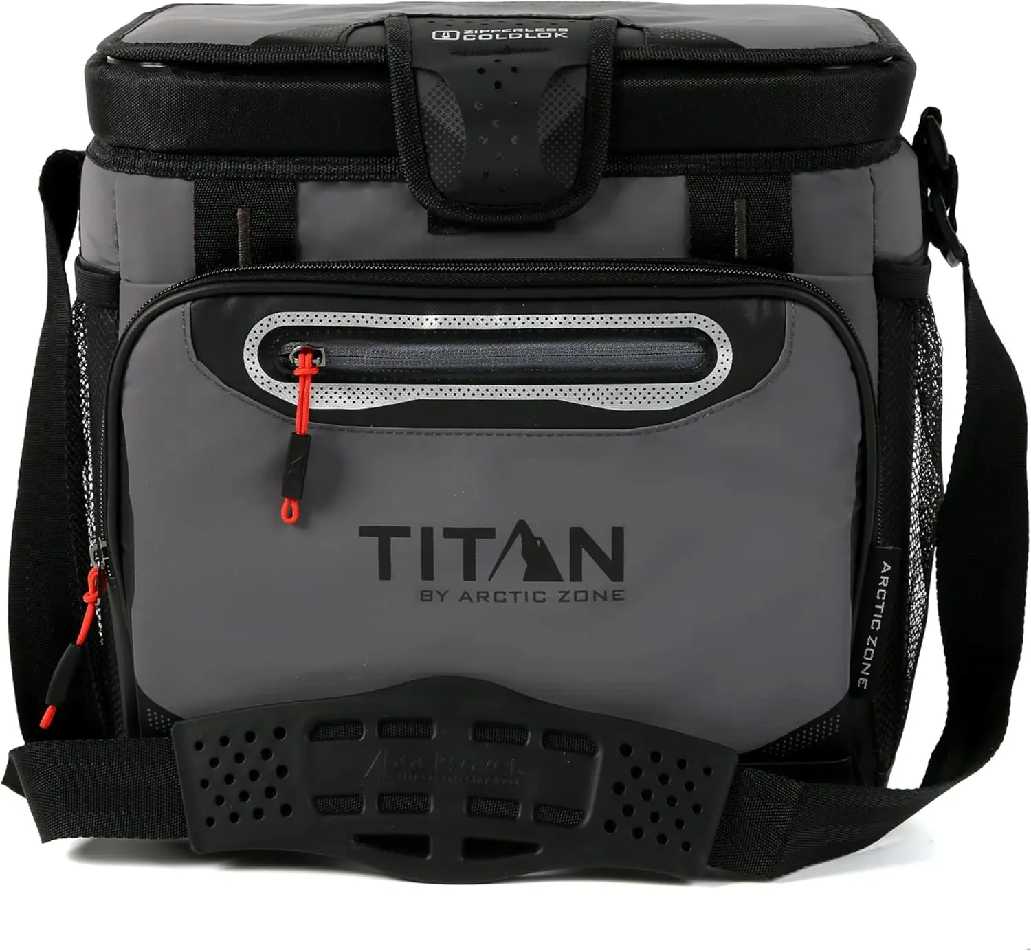 Titan by Arctic Zone Deep Freeze Zipperless HardBody Cooler Bag, 16 Can Capacity with Removable SmartShelf, Travel Cooler, Cooler Bags, Durable Insulated Bag, Can Cooler