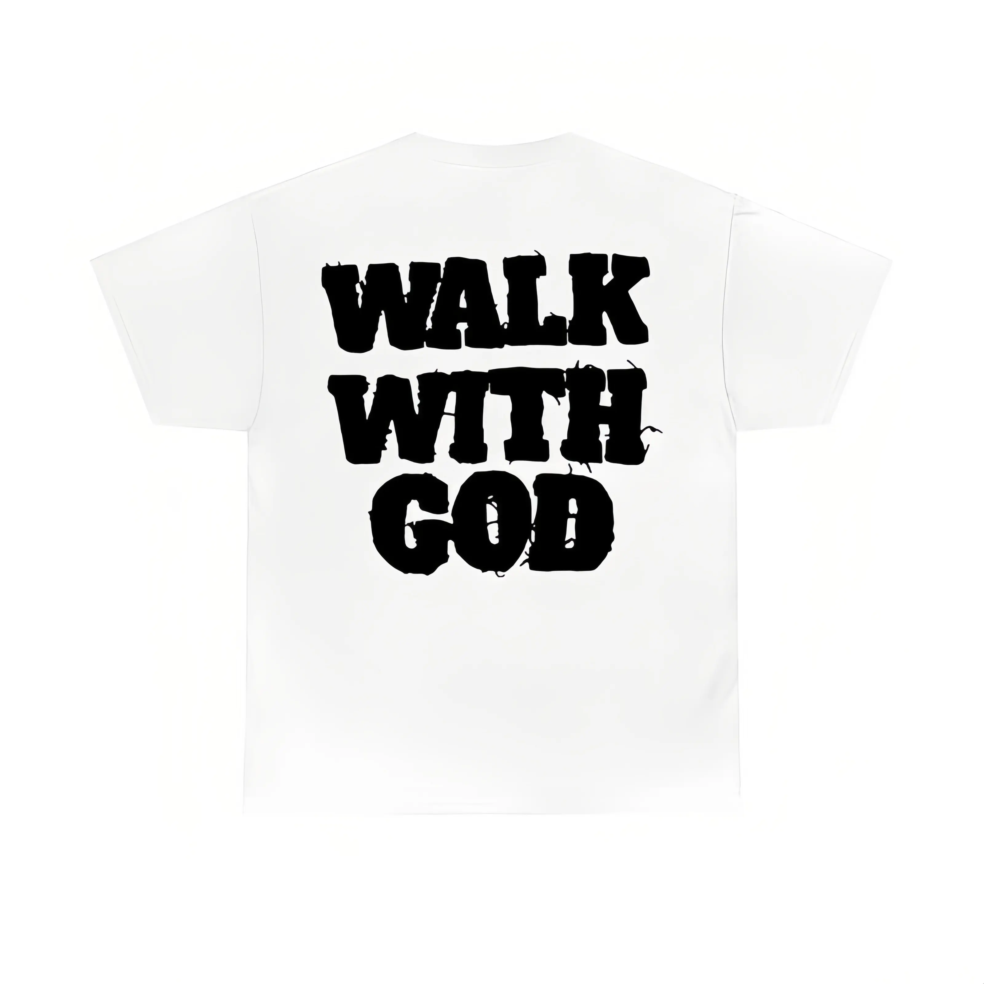 Christian Walk With God Tshirt, Casual , Trendy T-Shirts for Men & Women, Casual Shortsleeve Streetwear, Menswear Top