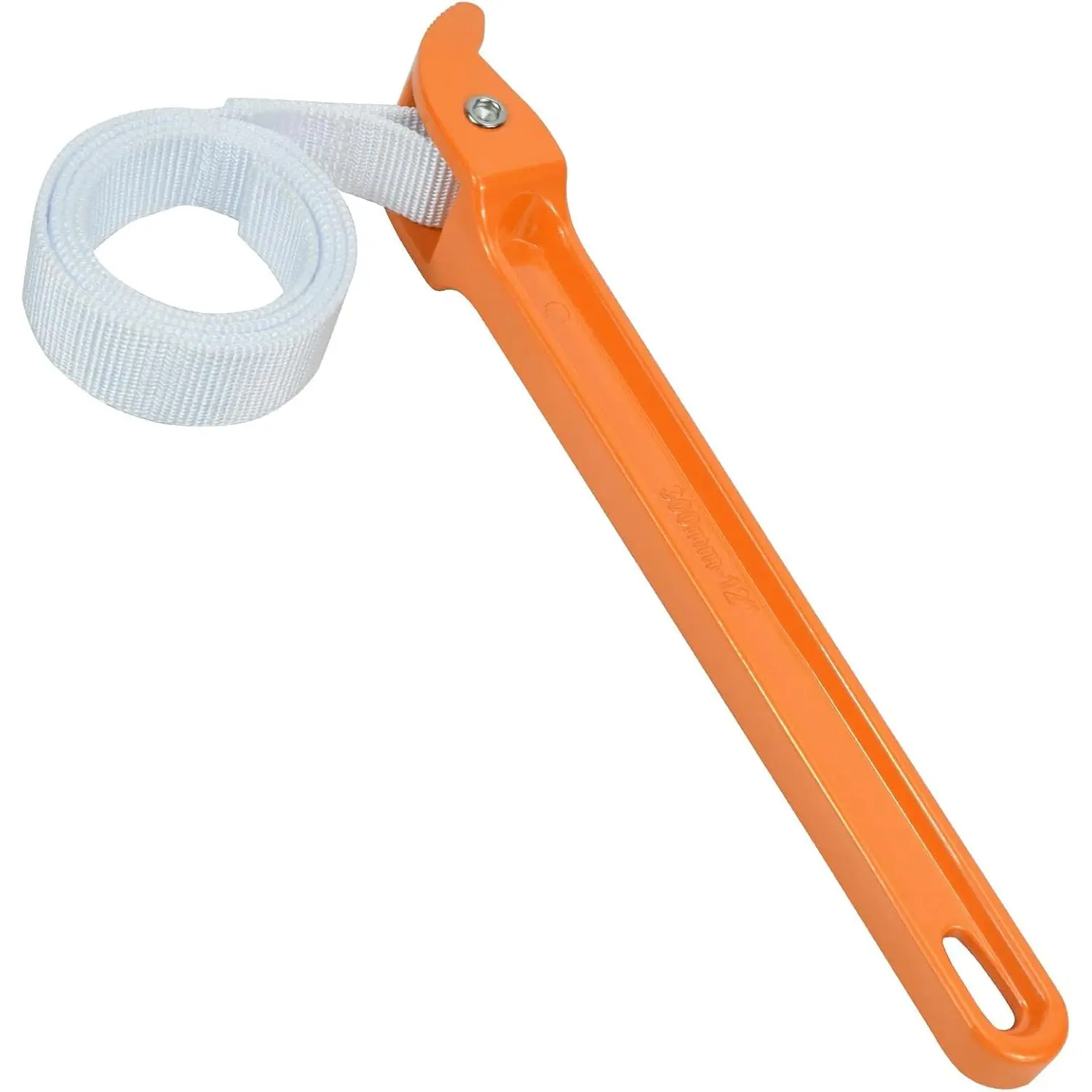 CENWOTL 12-in Adjustable Nylon Strap Wrench, Automotive Car Repair Hand Tool for Oil Filters, Pipes/Showerheads Disassembly & Assembly