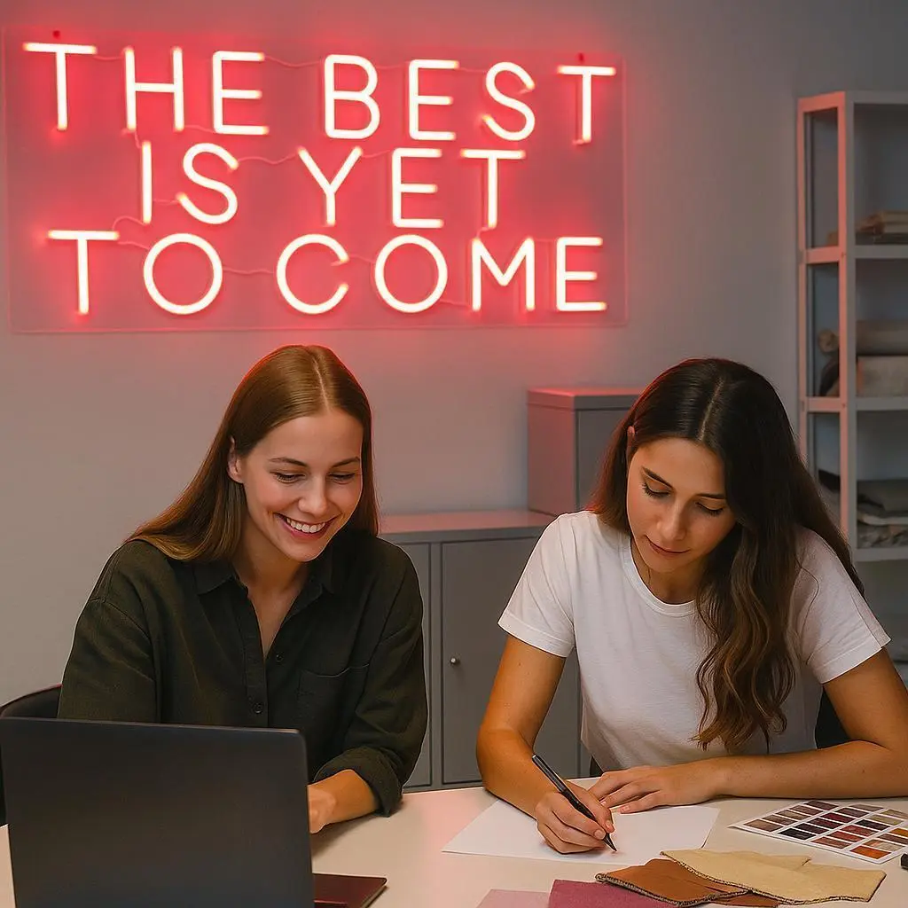 The Best Is Yet To Come – Custom LED Neon Sign | Neon Vibes