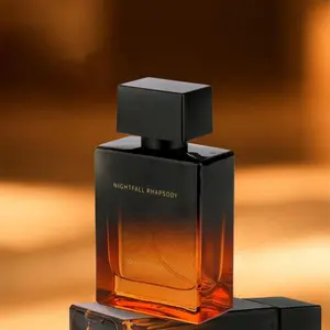 Men's Woody Amber EDP Intense, Long-Lasting EDP Sprays for Men, Woody Amber Scent Fragrance, Woody Aromatic Fragrance, Eau De Parfum, Natural Spray Perfume for Daily Life, Fragrance Gift for Men, Cozy Vanilla Bourbon Scented Fragrance