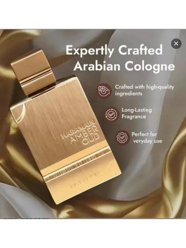 Amber OUD Gold Edition 2.0 oz EaudeParfum Spray-Classic Fragrance luxury unisex arabian perfume Oud GoldEdition Eau De Parfum Spray 60ml colognes menmasculine fragrance bold floral