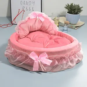 Warm Pet Bed for Cats and Dogs, Washable Plush Sofa, Cozy Snug Nest Pad, Comfortable Cave Bed, Cave Bed Design, Suitable for All Pets, Fall Winter Use