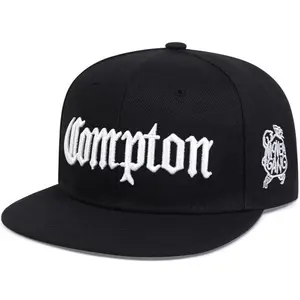 Compton Style Flat Brim Hip Hop Cap | Men’s Trendy Street Dance Urban Streetwear Essential