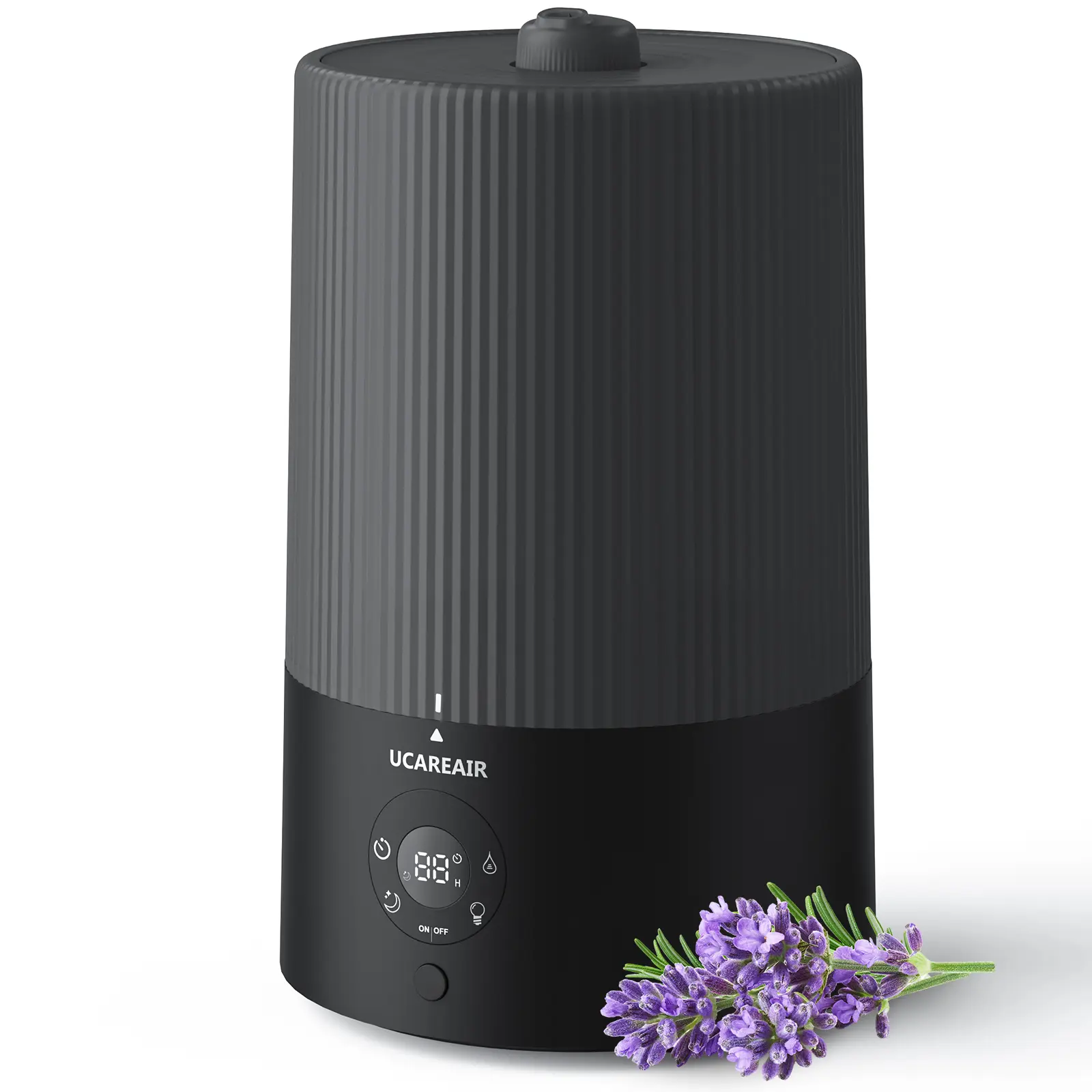 Humidifiers for Bedroom, 4L Cool Mist Top Fill Essential Oil Diffuser for Baby Nursery and Plants, 360° Nozzle, Quiet Sleep Mode, Night Light, Last Up 50 Hours Air Humidifier for Home Large Room