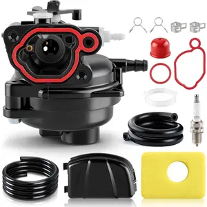 Carburetor Parts for 300E 450E 500E 550E Series 125cc 140cc Lawnmower Engines with 799579 Air Filter 595660 Cover Replace# 595656 590556 591979 593261