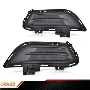 Fit For Ford Fusion 2013-2016 Front Bumper Fog Lamp Cover Right & Left 1Pair
