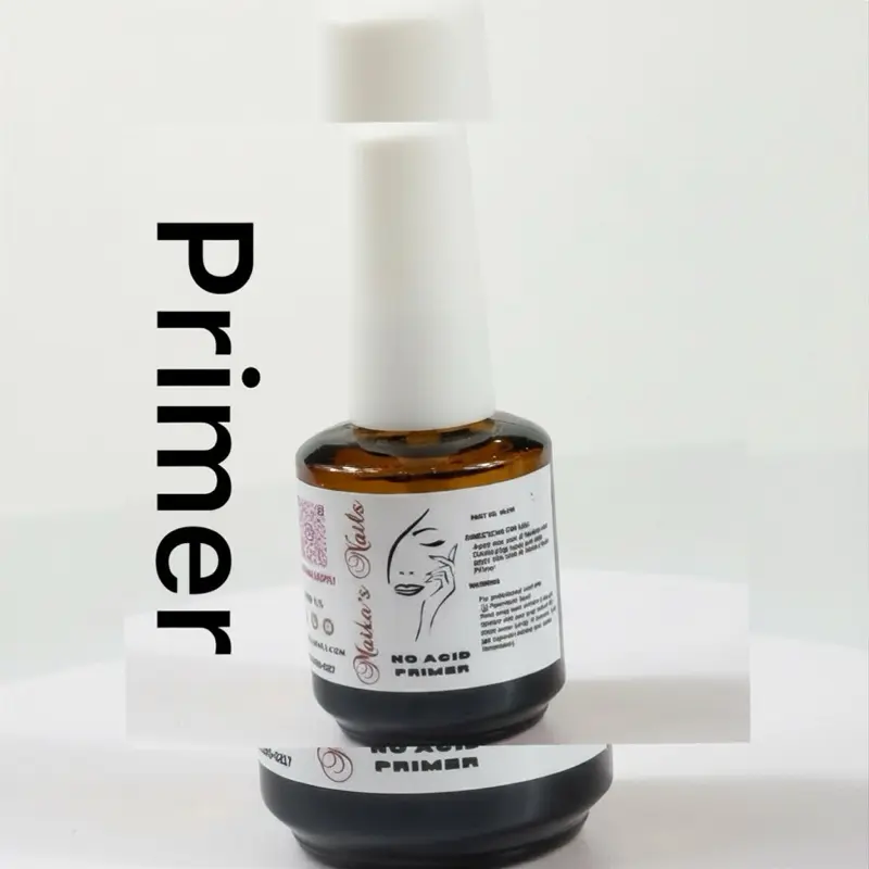 Maika’s Nails No-Acid Primer 15 ml for Strong Adhesion and Art Application