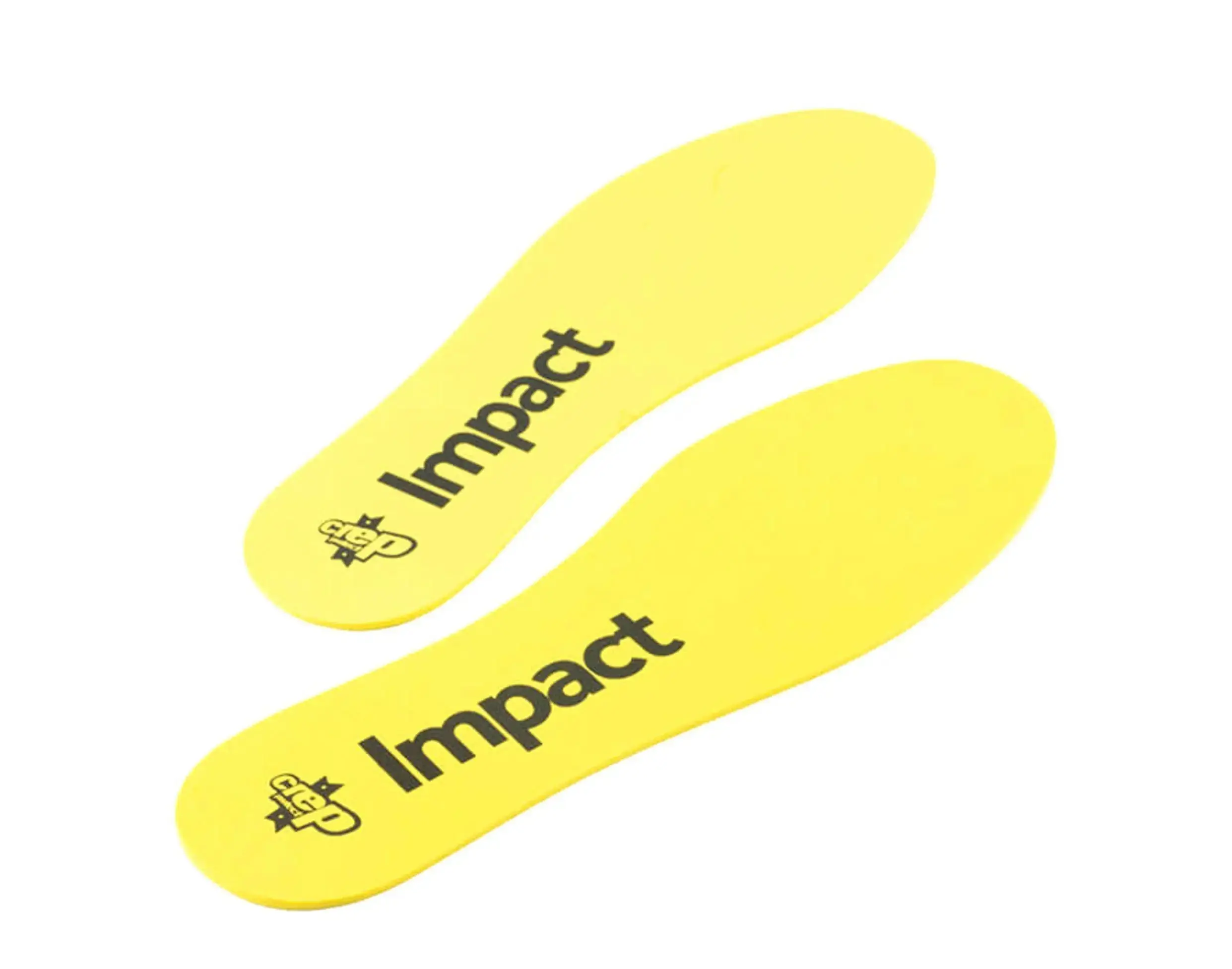 Crep Protect Impact Insoles in Yellow Canvas | Men's
