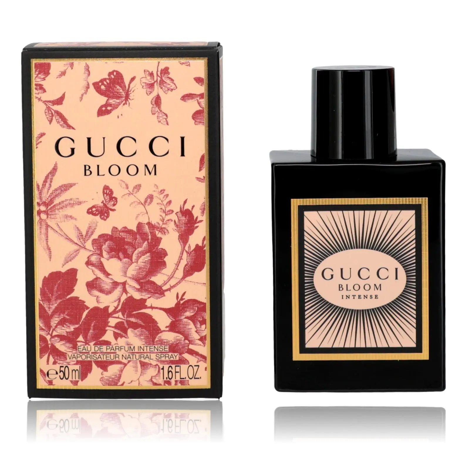 Gucci Bloom Intense Women's EDP Spray - 1.6 oz, EDP Concentration, Dreamy Floral Musk Bottled Spray, for Dating & Daily Wear, Bottled Spray Women's Fragrance