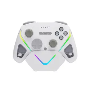 AJAZZ GP100 wireless game controller 6-axis gyroscope the third mock examination connection mechanical button 1KHz rate of return is applicable to PC, Switch, smart TV popular game peripherals Premium Gaming Controllers