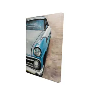 Begin Home Decor 2080-3624-TR32 24 x 36 in. Old Classic Car Canvas - Hobbies Man Cave Home Decor
