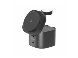 Alogic PowerPod 4-in-1 Qi2 Fast Wireless Charging Stand - AL41WCPO-BK