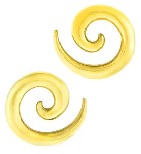 Gold PVD Steel Spirals