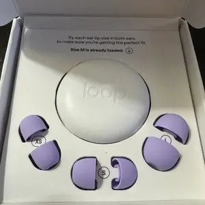 Loop, Quiet 2 Earplugs, Sleep, Focus & Travel Use, 24 dB High Noise Reduction with Soft-Touch Comfort, 1 Pair + Case