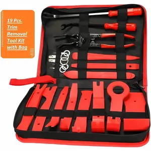 19-Piece Car Audio Easy Installation/Disassembly Tool Kit – Nylon Central Control Panel Removal Tools, All-In-One Tool Kits key