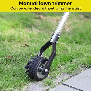 Wheeled Manual Lawn Edger 2025 New Tool for Spring Weeding, Efficient Tool for Saving Time and Efficiency