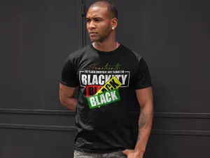 Juneteenth shirt, today I'm blackity black black black