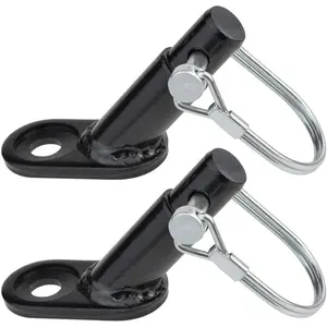 2 Packs Bike Trailer Coupler, Fengek Bike Trailer Hitch Instep Attachment for Instep, Black
