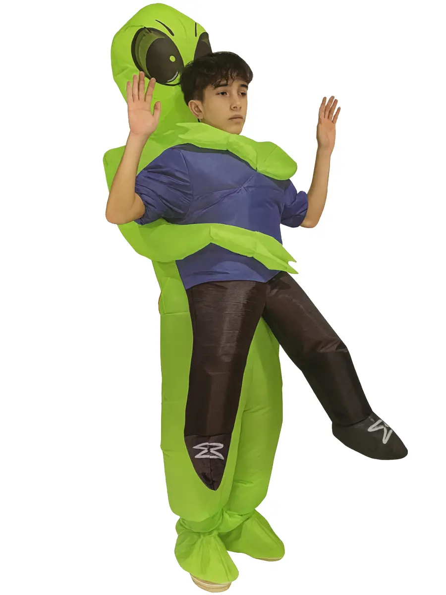 Child's Alien Abduction Inflatable Costume