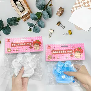 Giant Cat Paw Squishy Toy｜Transparent Stress Relief Ball｜Mud-Like Pearl Squeeze Toy｜Mega Size Stress Reliever