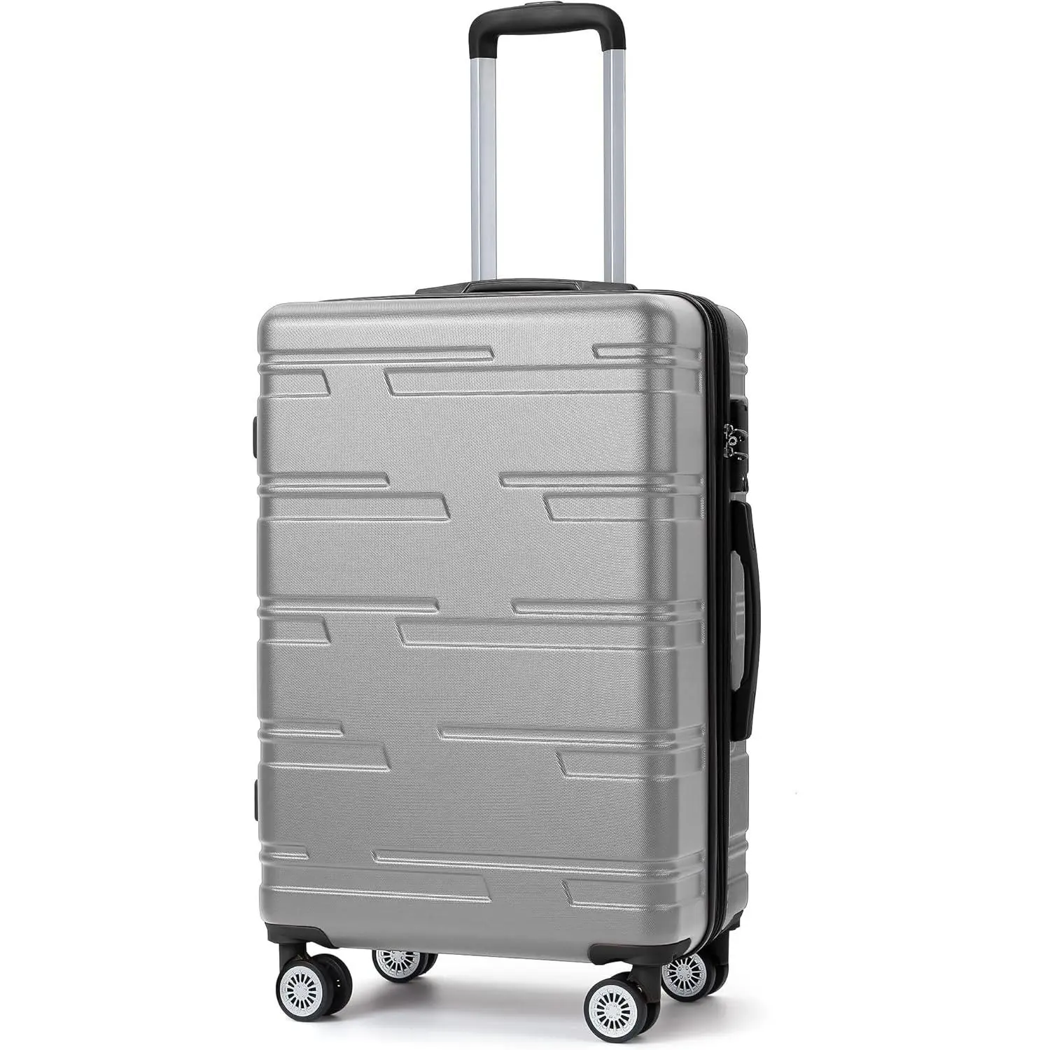 Expandable Hardside Checked Luggage – 28 Inch Spinner Suitcase with Lightweight Durable Hard Shell, TSA Approved Lock, Large Capacity