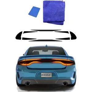 Tail Light Decal fits 2015-2023  Accessories. Racetrack Sticker for 2015, 2016, 2017, 2018, 2019, 2020,2021, 2022, 2023 Model taillights Including sxt, rt, SRT, scat Pack etc.