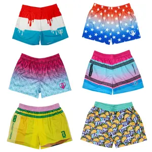 Collections Baseball Lifestyle 101 Shorts –  Ice Cream, Pencil, Food, Crayon Youth Shorts | Fun Baseball Streetwear | Quick Dry Summer Mesh | Elastic Waistband
