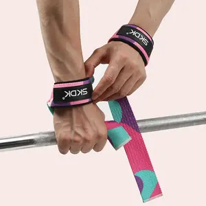 American coolAmerican CoolFitness Lifting Wrist Strap Brace For Weightlifting Anti-Slip Hand Wraps Wrist Straps Support Weight Lifting Dumbbell Train