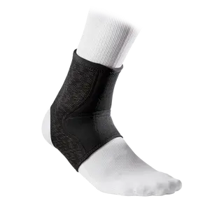 McDavid HyperBlend Ankle Sleeve - Breathable Neoprene Compression Support for Sports & Everyday Use - 360° Stretch Adjustable Straps - Pain Relief & Enhanced Support