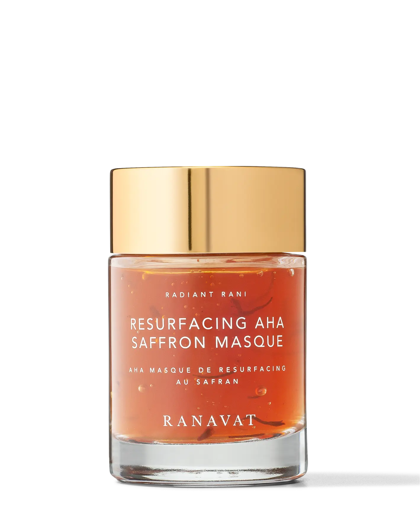 RANAVAT Resurfacing AHA Saffron Masque - Brightening, Cleansing, and Repairing Skin