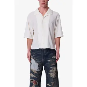 mnml Diamond Knit Shirt - Off White