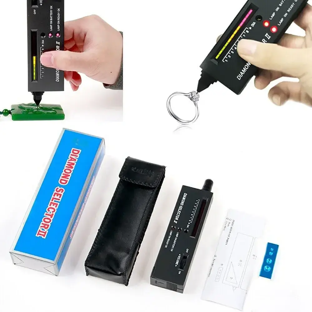 High Accuracy Professional Jeweler Diamond Tester Pen Jewelry Diamond Selector For Novice and Expert