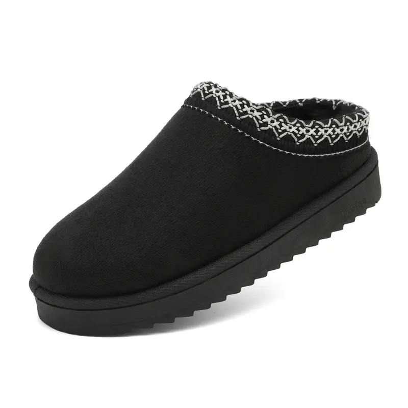 Women's Fuzzy Cozy Slippers Indoor Outdoor Fluffy Home Comfy Winter Slip On Cute Warm Memory Foam Furry Snow Boot House Shoes Springfresh