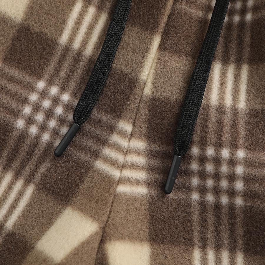 Men's Checked Baggy Pants - 3-Pack, 2-Pack or Single Option Available, Vintage Plaid Polyester Casual Wide-Leg Drawstring Streetwear, Fall & Winter Menswear Essential