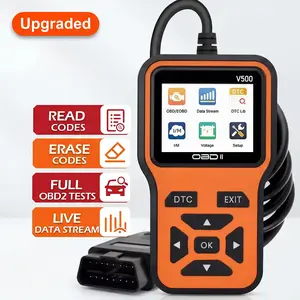 OBD2 Scanner for Check Engine Light, Car Diagnostic Tool with Reset, DTC & Live Data, I/M Readiness, Works on All Vehicles 1996+