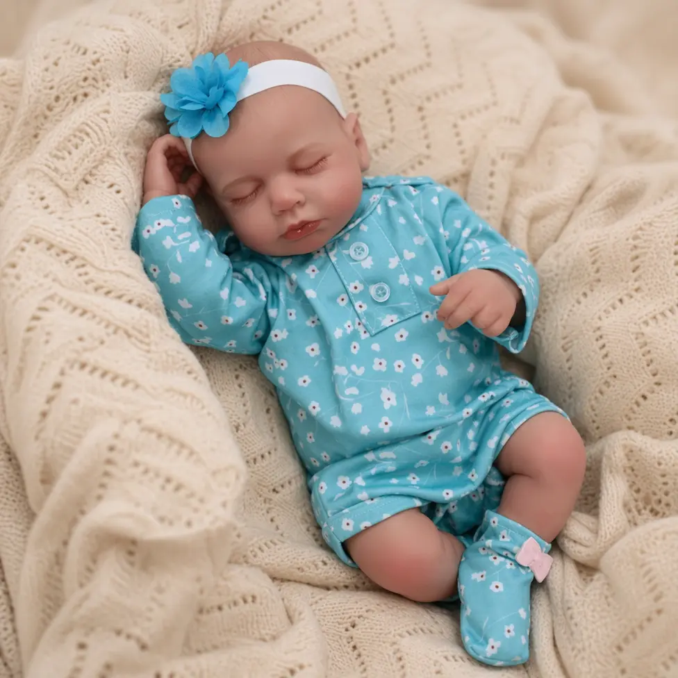 Lifelike Reborn Baby Dolls 20 Inch Full vinyl body Real Life Baby Dolls gifts for Mother's Day Valentine's Day Children's Day & Christmas