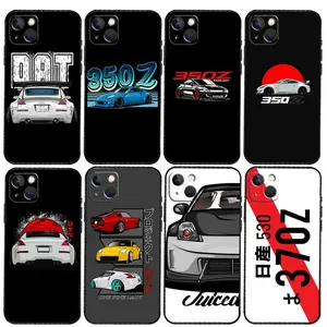 350Z 370Z Car Phone Case For iPhone 11 12 13 14 15 16 Pro Max Mini Plus X XS Max XR Back Cover