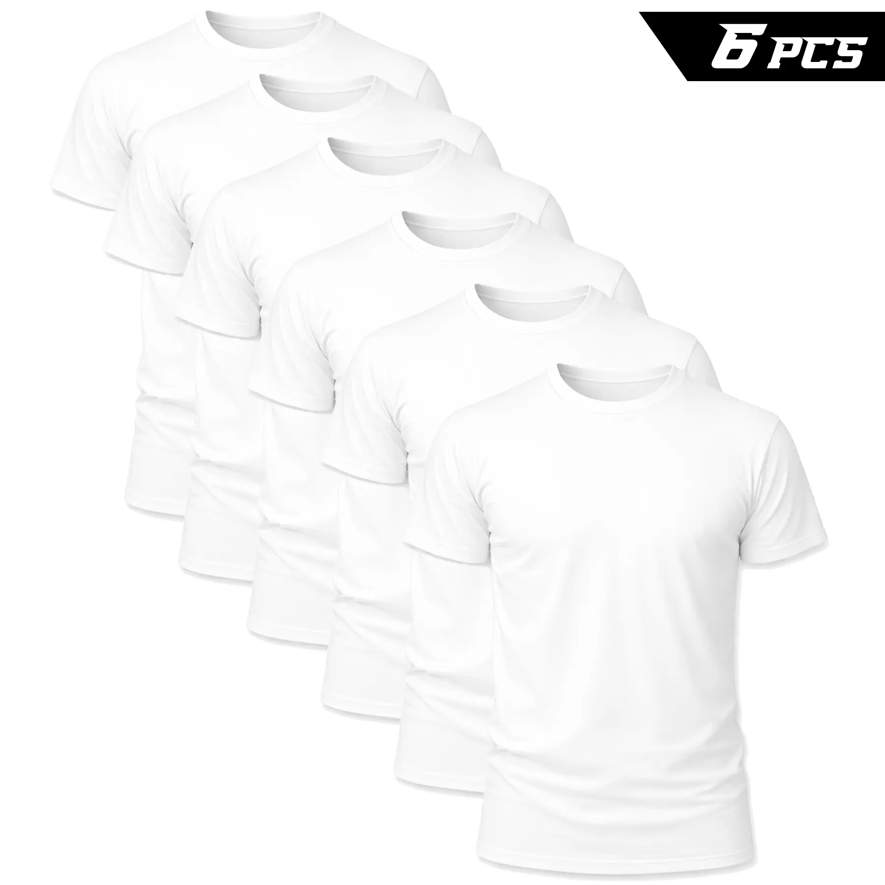12-Pack $39.99 The more you buy,the lower the price. Stock up! Men's Black Crew Neck T-Shirt,Short Sleeve,Comfort Fit undershirts basic T-shirt Cotton Blend Basic Tee Easy Care Durable Menswear Top outdoorfun 12-Pack $39.99 The more you buy,the lower the price. Stock up! Men's Black Crew Neck T-Shirt,Short Sleeve,Comfort Fit undershirts basic T-shirt Cotton Blend Basic Tee Easy Care Durable Menswear Top outdoorfun